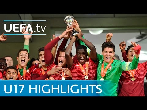 UEFA Under-17 final highlights: Portugal v Spain