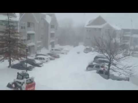 Peabody, MA - Blizzard 27 January 2015