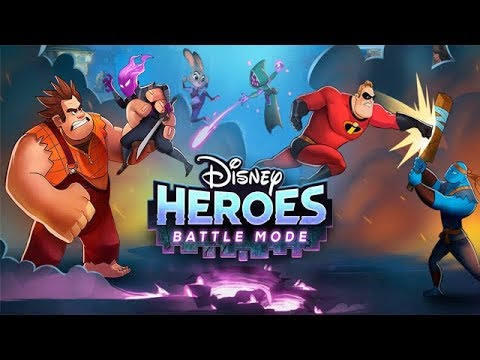 Disney Heroes: Battle Mode - Part 1 [Android Walkthrough, Gameplay]