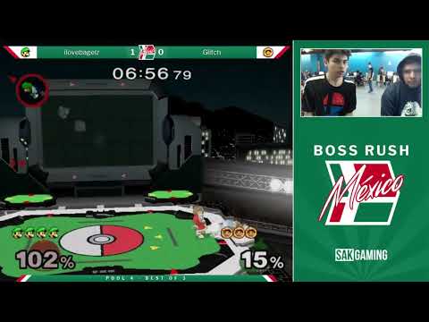 Boss Rush Mexico Pools - Ilovebagelz (Luigi) vs Glitch (Ice Climbers)