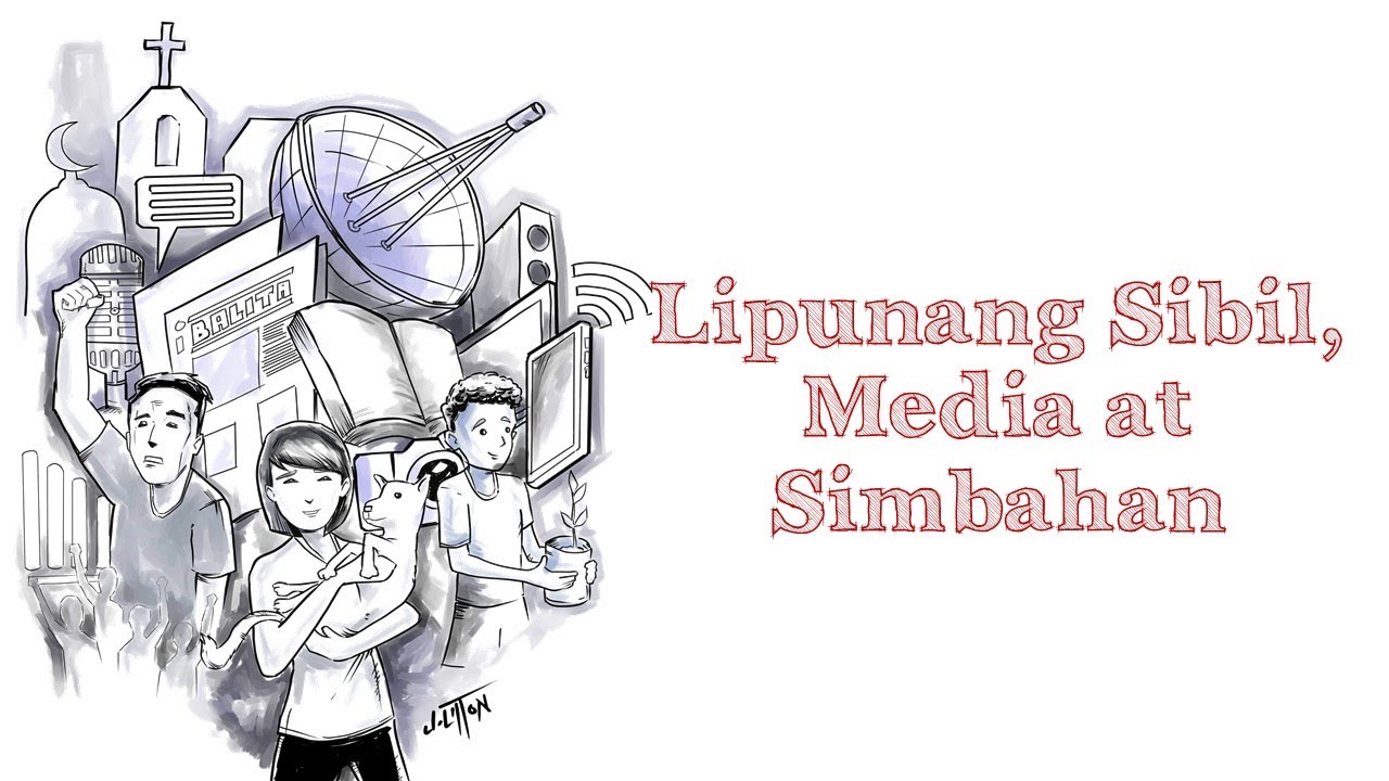 Lipunang Sibil, Media at Simbahan