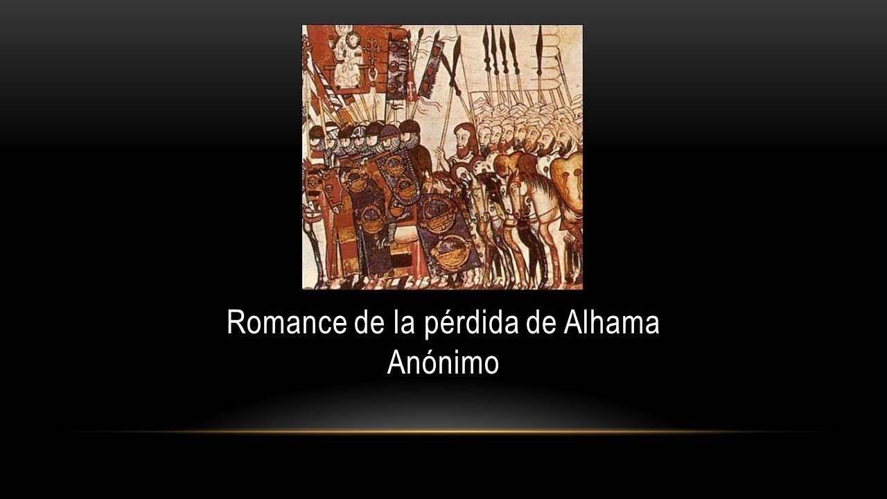Romance de la pérdida de Alhama