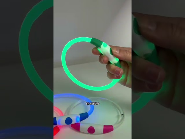 Vídeo relacionado con Joytale Collar Luminoso Perro, Recargable con 9 Modos, Ajustable Impermeable Collares LED para Perros Pequeños y Medianos, 70 cm