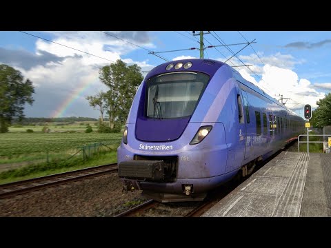 Sommarkväll i Fjälkinge - Tåg / Trains 2023