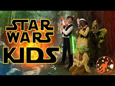 Star Wars Kids 7 - Han Solo, Chewbacca and Yoda vs Shrink Gun
