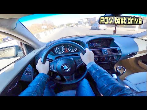 2005 BMW 645i (4.4 333hp) POV test drive