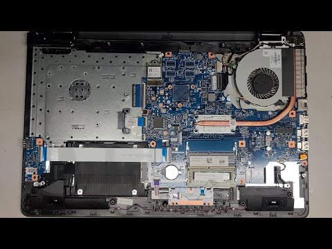 HP Laptop 17z-ak000 Disassembly RAM SSD Hard Drive Upgrade Battery Hinge Replacement Repair