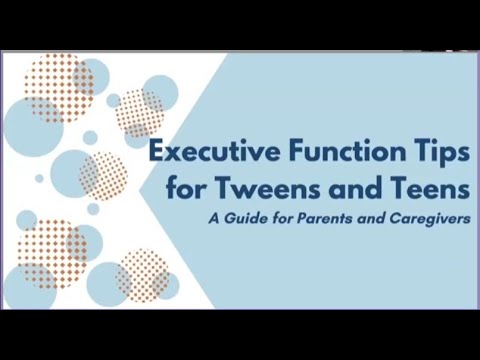 Executive Function Tips for Tweens & Teens with Becky Bowe
