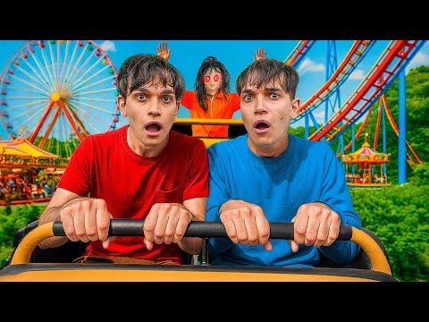 The Creepy Man RUINED Our Day At The Amusement Park..