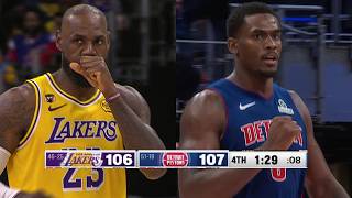 Los Angeles Lakers - Daniss Jenkins - Detroit Pistons