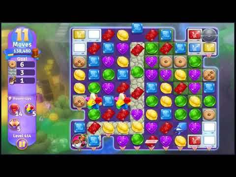 Wonka's World of Candy Level 414 - NO BOOSTERS + FULL STORY 🍫 | SKILLGAMING ✔️