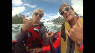 Tracy and Brantly Kayak Alaska 2014