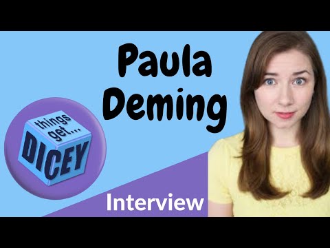 Things Get Dicey with Paula Deming. Meepleville Meets the star of the Youtube series.
