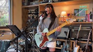 Home Street / Poppin'Party【エレキギター弾き語り】♱໒꒱ KAKO GUITAR ໒꒱♱ 13歳中2