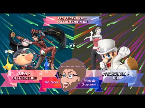 MFA/Deathspade vs. Stronghold/Ra - Losers Semifinals - Fro Fridays #28 - Doubles (Team) Bracket