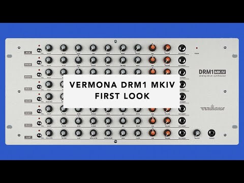 Vermona DRM1 MKIV Analogue Drum Synthesiser image 2