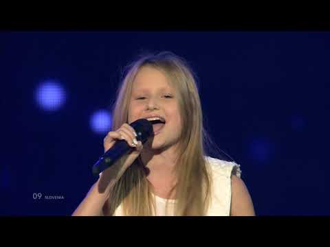 Ula Ložar - Nisi sam / Your Light (Slovenia) LIVE Junior Eurovision Song Contest 2014