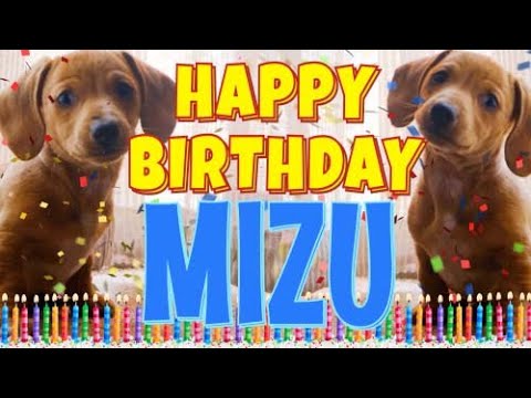 Happy Birthday Mizu! ( Funny Talking Dogs ) What Is Free On My Birthday