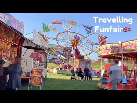 Shaylers Funfair, travelling funfair, fun fair, Peacehaven E Sussex, fairground tour, funfair rides