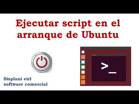 Ejecutar script o programa en el arranque de Linux Ubuntu