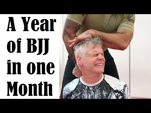 52 Sessions in a Month of BJJ - (see what happened)