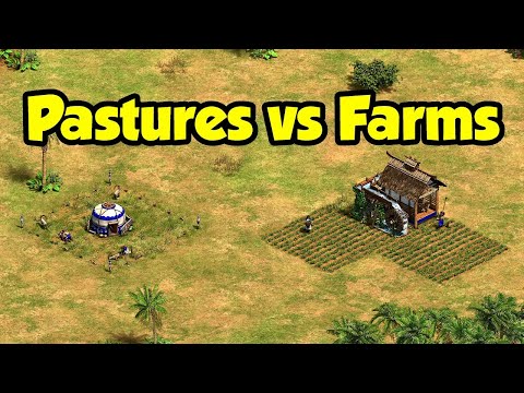 Are Pastures overpowered? (AoE2)