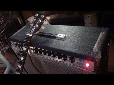 1973 Fender Twin Reverb 100-Watt 2x12 Silverface Bild 3