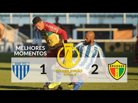 Avaí 1 x 2 Brusque: assista aos melhores momentos da partida
