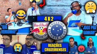 REAÇÕES dos CRUZEIRENSES - BRAGANTINO 4x2 CRUZEIRO - BRASILEIRÃO 2026 - MASSA BRUTA AMASSOU!