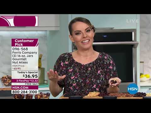 HSN | Foodie Fridays - Ferris Nuts 08.05.2022 - 10 AM