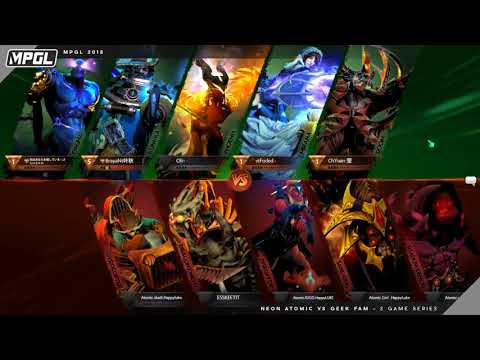 [ENG] Neon Atomic vs Geek Fam | Game 2 | MPGL Asian Championship Dota 2