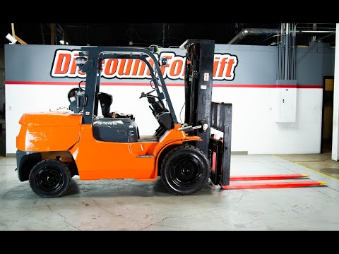 TOYOTA 7FGAU50 11,000lbs LP (Propane) #1418 - Forklift for Sale