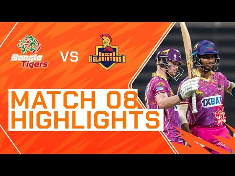 2023 Abu Dhabi T10, Match 8 Highlights: Deccan Gladiators vs Bangla Tigers | Season 7