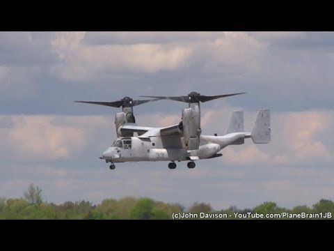 2014 R.I. Airshow @Quonset - USMC MV-22 Osprey
