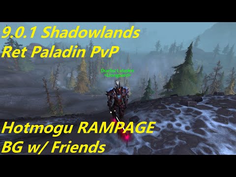 WoW 9.0.1 Shadowlands - Ret Paladin PvP - Hotmogu DESTRUCTION - Rolling People in the BEST Brawl