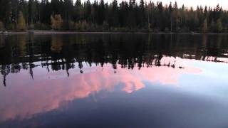 preview picture of video 'Canoeing on the Kiiminki River - Melonta Kiiminkijoella'