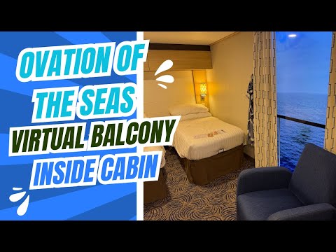 Thumbnail for Virtual  Balcony | Cabin 8139 Ovation of the Seas #cruisetour #cruising #cruise #royalcarribean  