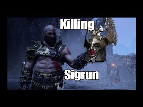 God Of War: Killing Sigrun with fist and rage only