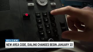 New area code dialing changes begin Jan. 23