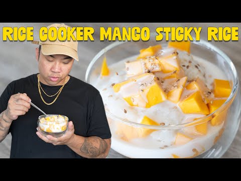 How to Make: Foolproof Mango Sticky Rice in the Rice Cooker!
