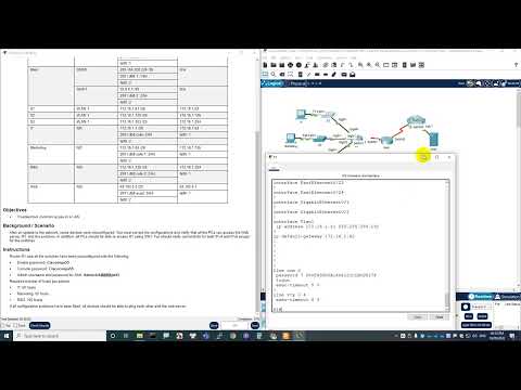 17.8.3 Packet Tracer - Troubleshooting Challenge