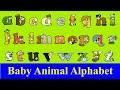 Baby Animal Alphabet Cute Baby Animals A Z A Z Baby Animal Flashcards Lower Case Alphabetimals