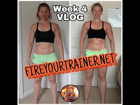 WEIGHT LOSS VLOG WEEK 4:  A 5K, A MENTAL BREAKDOWN, CHEST DAY, AND PROGRESS PICS!