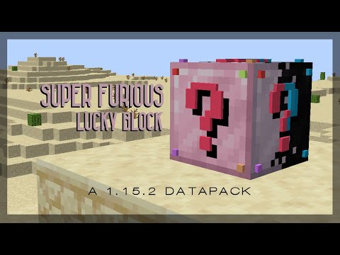 Super Furious Lucky Block Data Pack (Survival Friendly
