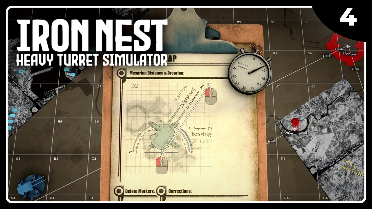 IN #4 | OBJETIVO EN MOVIMIENTO | IRON NEST: HEAVY TURRET SIMULATOR Gameplay Español