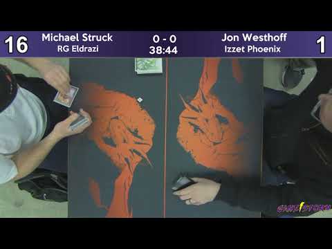 Michael Struck (RG Eldrazi) vs Jon Westhoff (Izzet Phoenix) - Sunday Night Modern 2/17/19