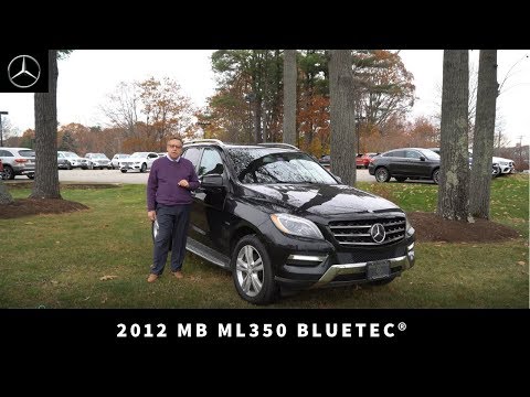 2012 Mercedes-Benz ML350 BlueTEC® video tour with Bob