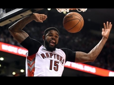 Amir Johnson 18 pts, 8 rebs Full Highlights 2015 NBA Playoffs R1G1 (Raptors X Wizards) [04.18.2015]