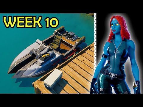ALL Week 10 Challenges Guide | Fortnite