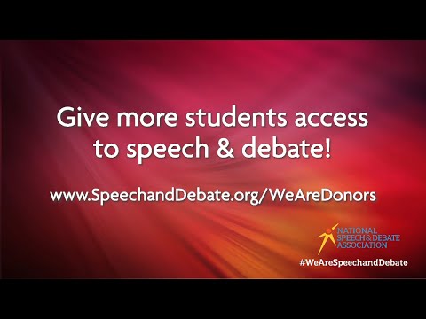 We Are Speech and Debate ft. Jacob Foster & Rashon Leday